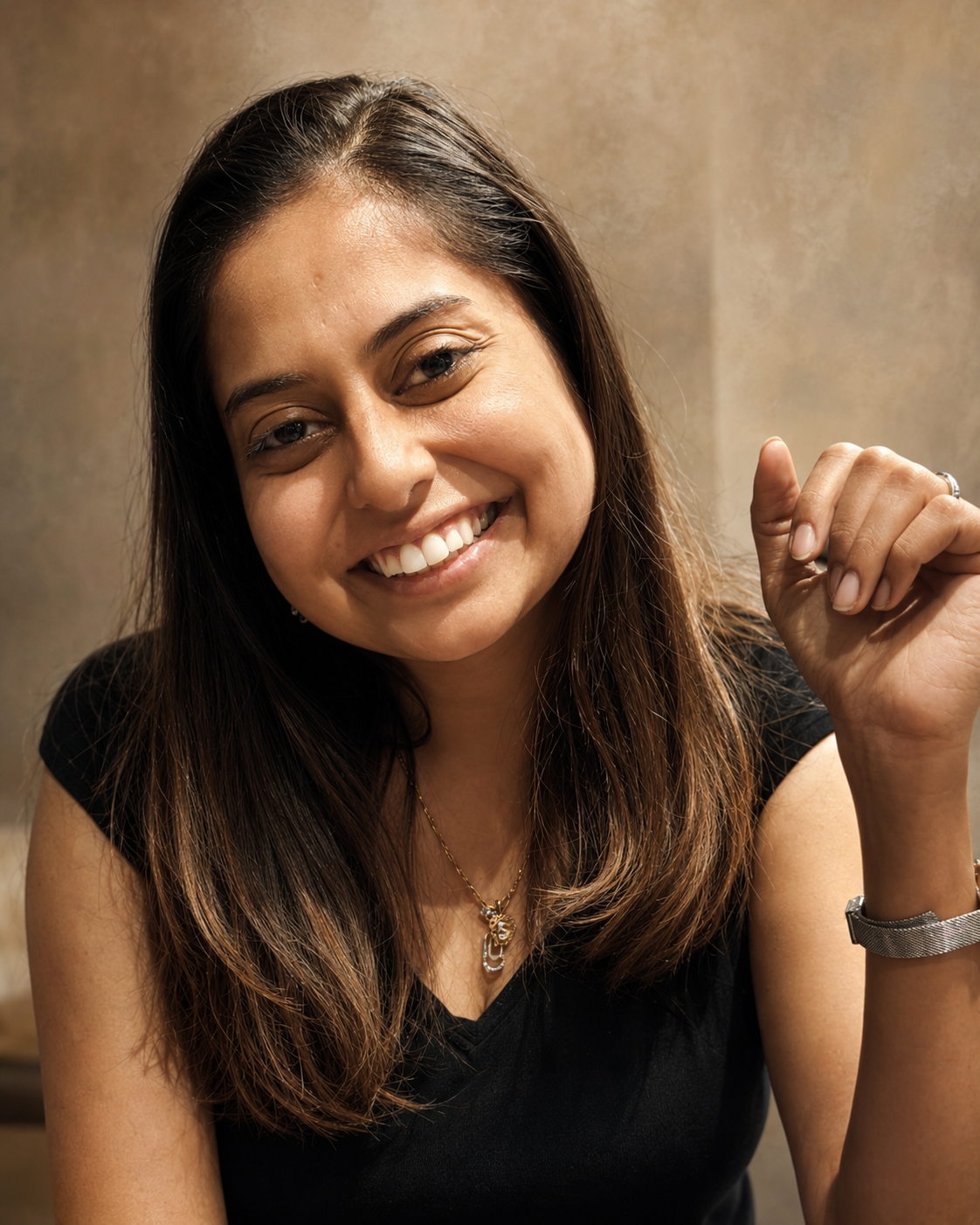 Portrait of Sakshi Jain.
